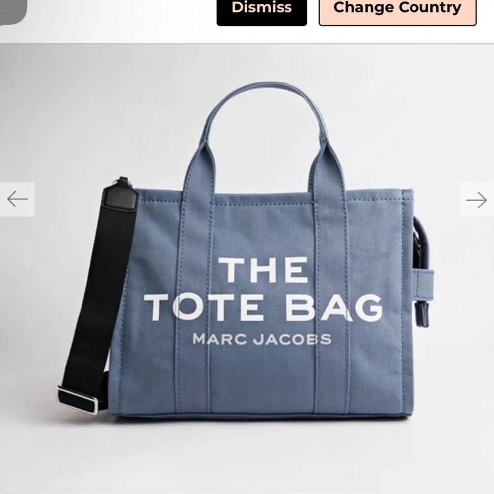 Marc Jacobs Blue Tote Bag - Picture 2 of 8